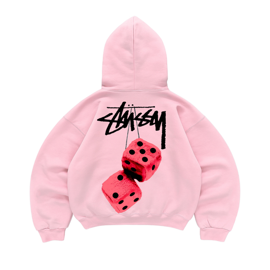 Hoodie mangas globo stussy