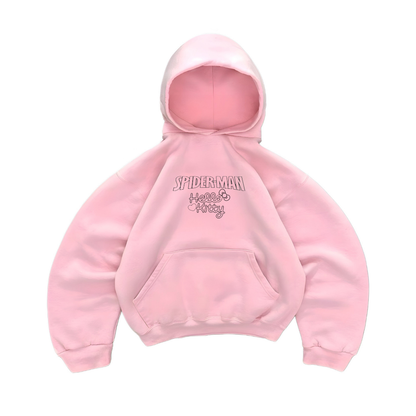 Hoodie mangas globo spider x hello kitty