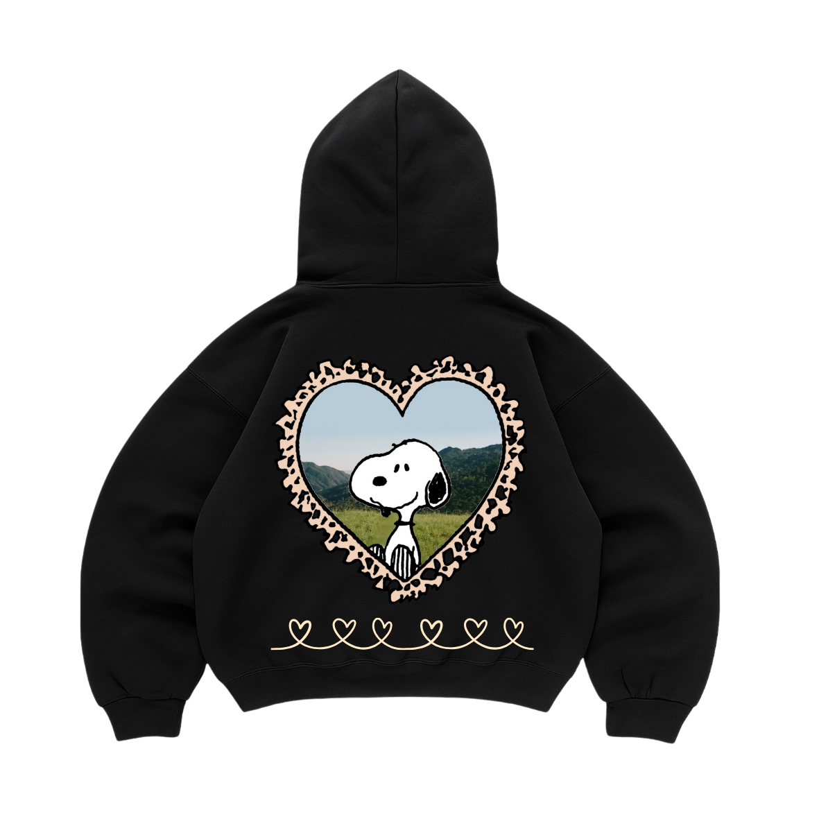 Hoodie snopy manga globo