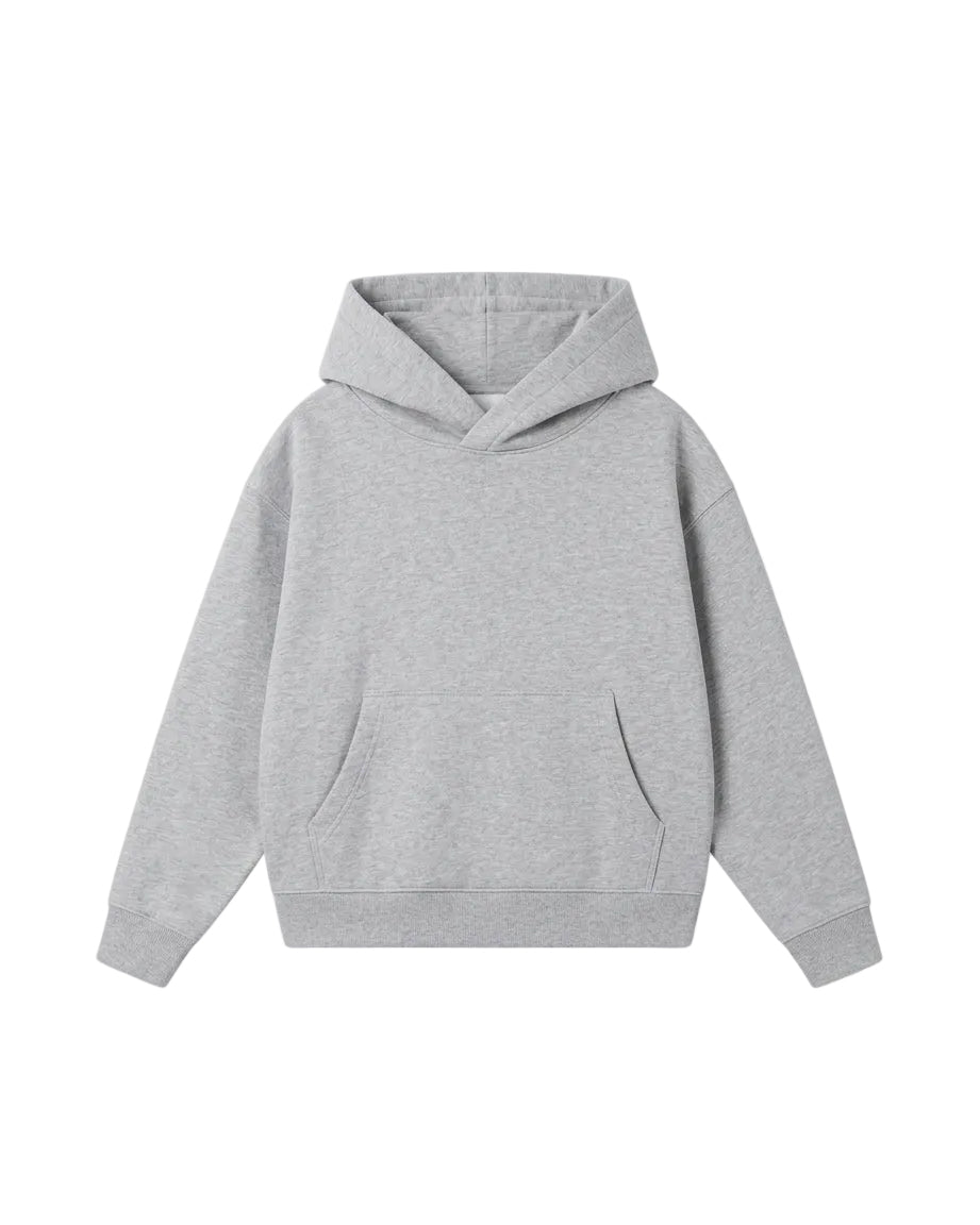 Basic grey - Hoodie Clásico