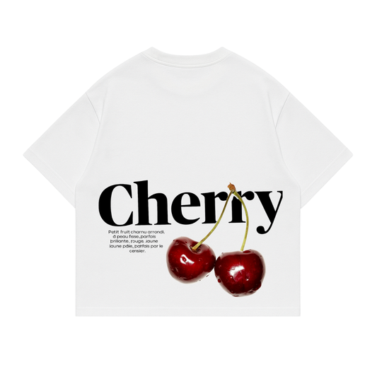 Polera boxi fit cherry