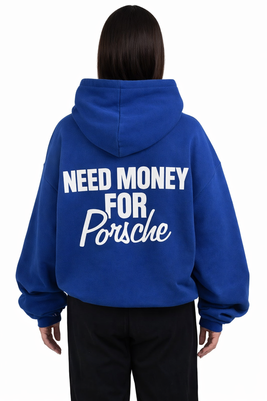 Hoodie porshe  modelo recto