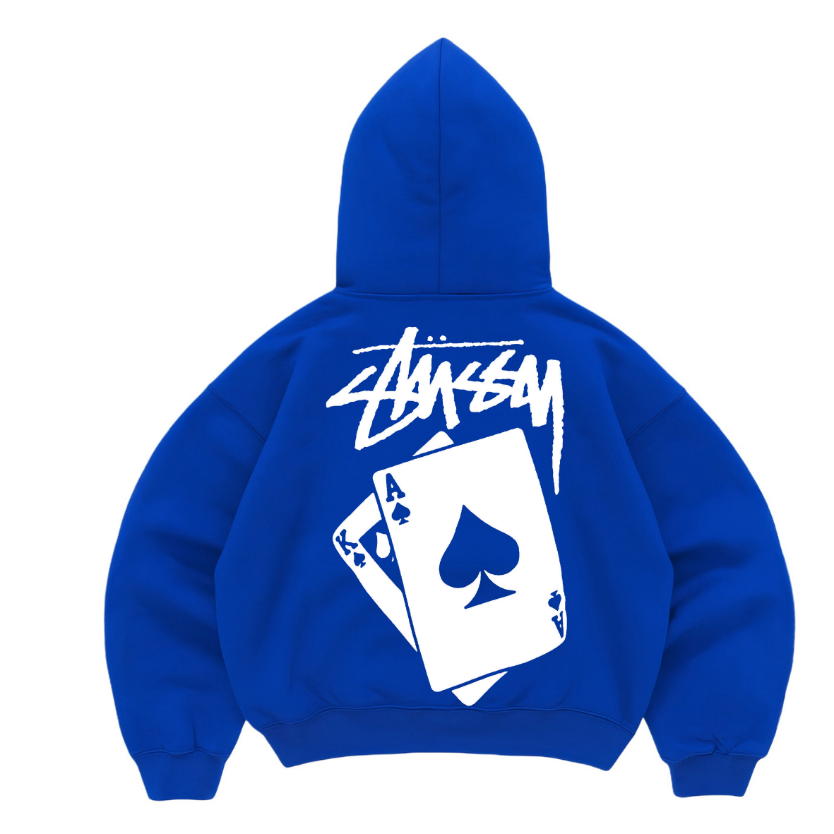 Hoodie mangas globo stussy