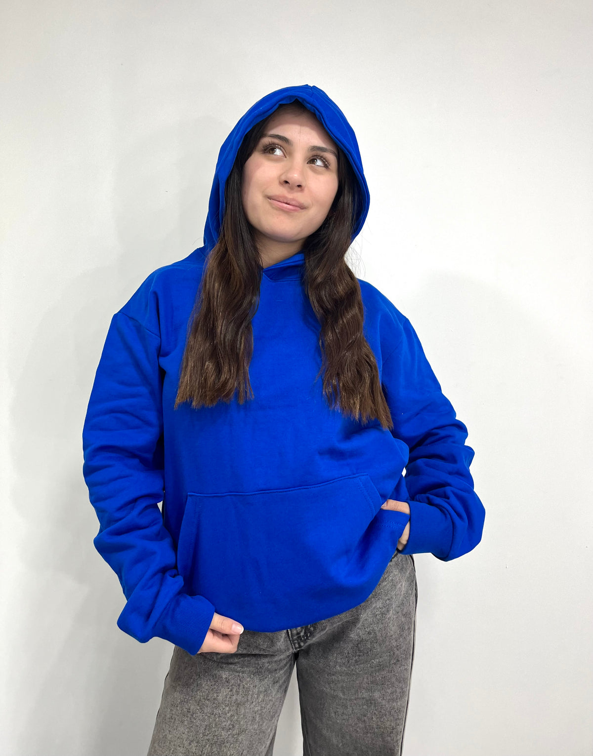 Basic Royal Blue - Hoodie Clásico