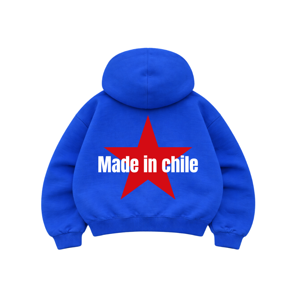 Hoodie mangas globo chilean