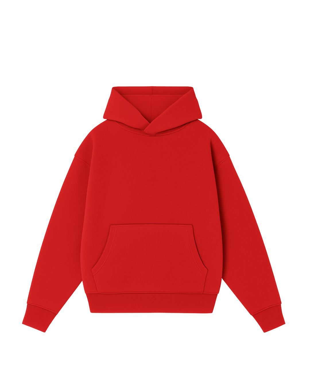 Basic Red - Hoodie Clásico