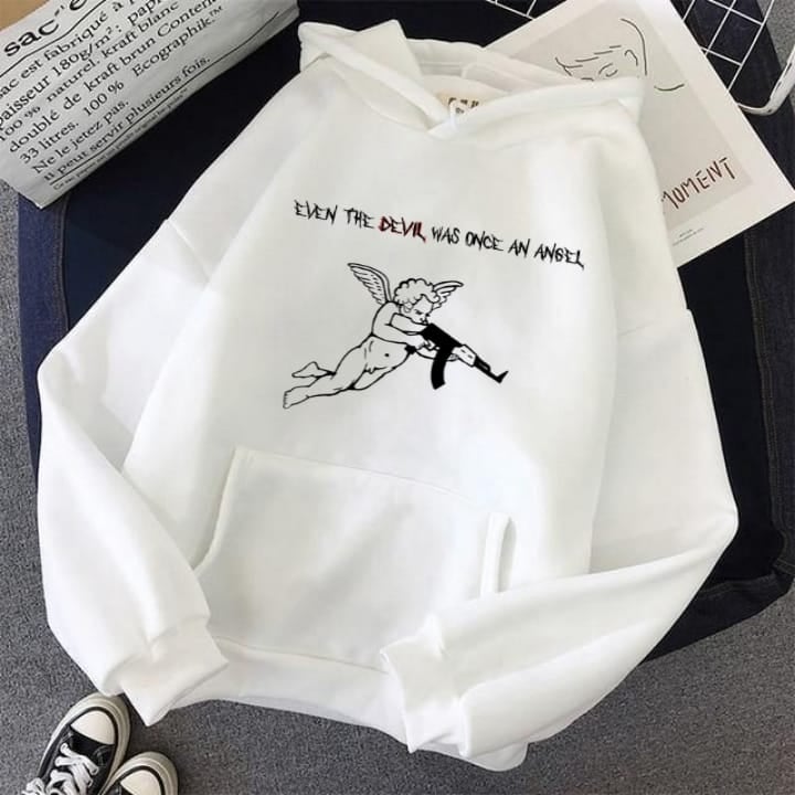 Hoodie Even the Devil Was Once an Angel