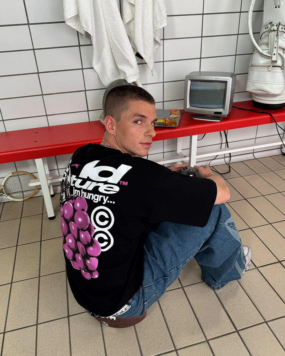 Polera boxi fit negra