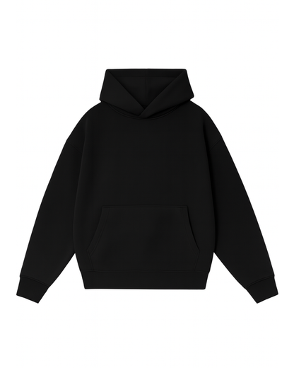 Basic Black - Hoodie Clásico