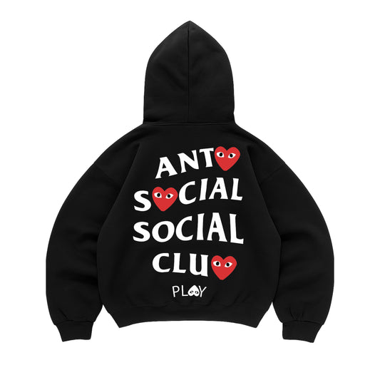 Hoodie antisocial manga globo