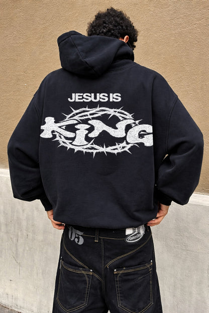 Hoodie god modelo manga globo