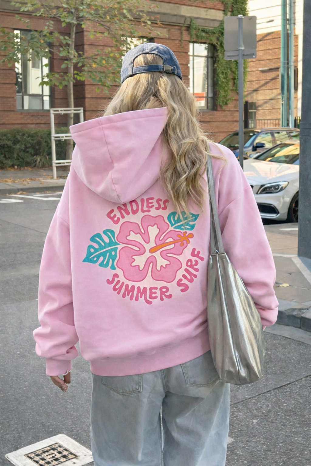 Hoodie surf manga globo