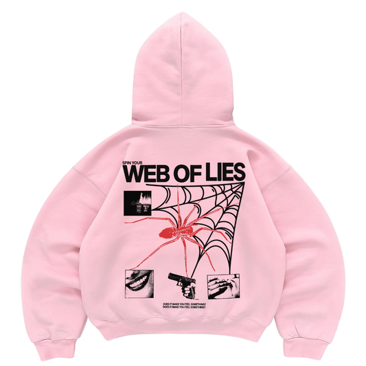 Hoodie mangas globo araña