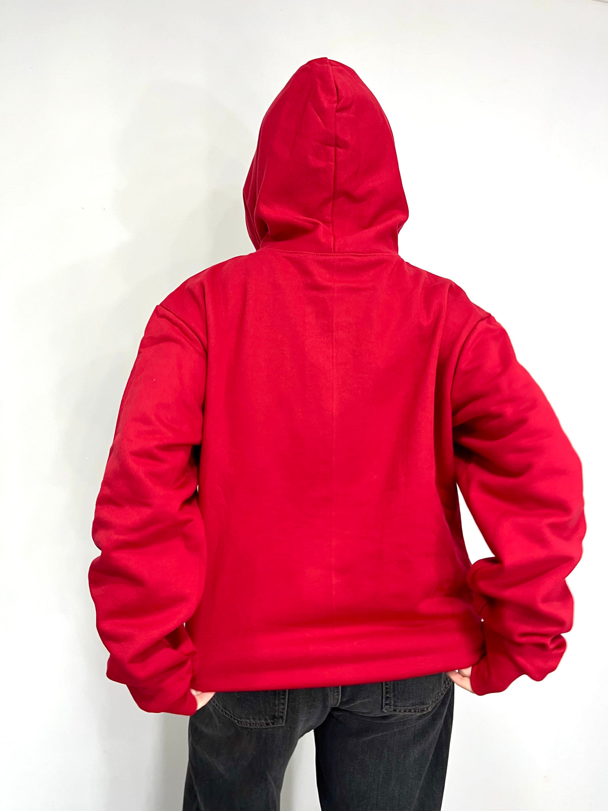 Basic Red - Hoodie Clásico