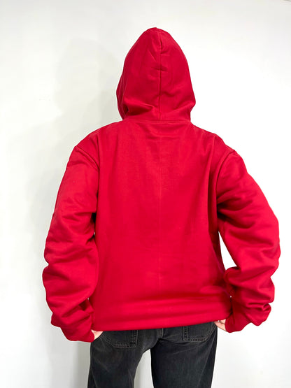 Basic Red - Hoodie Clásico