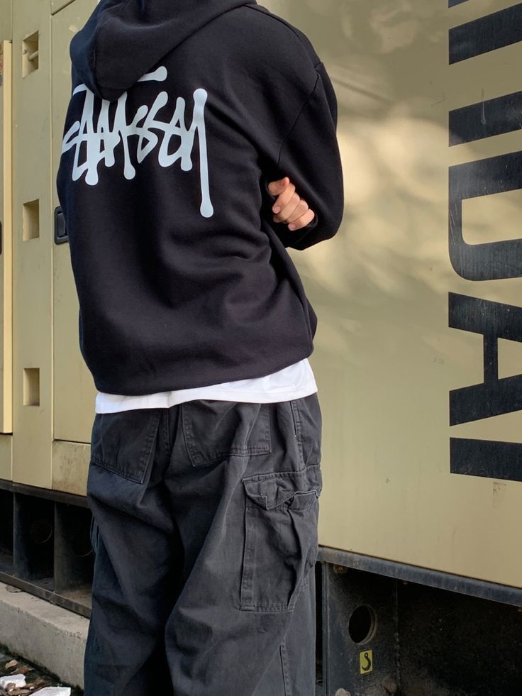 Hoodie stussy negro