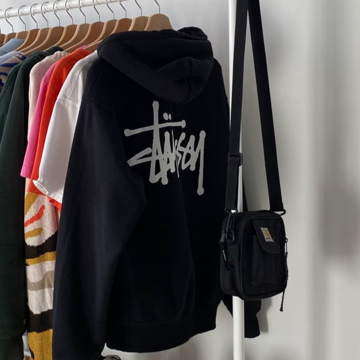 Hoodie stussy negro