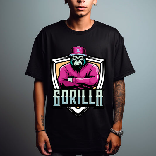 Polera semitono gorila #003