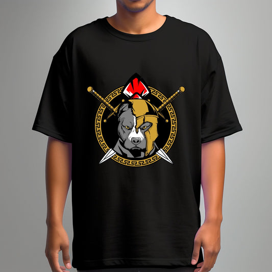 Polera semitono perro 🐕 #001
