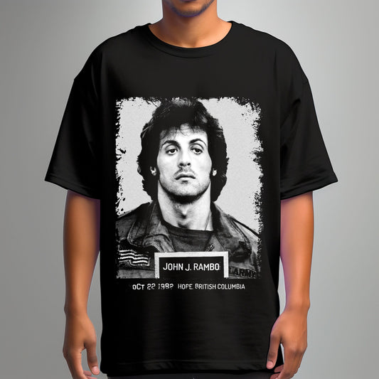 Polera semitono rambo #002