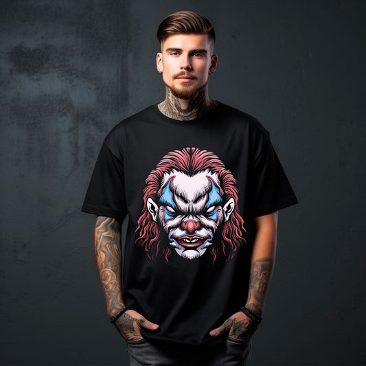 Polera semitono payaso urbano #006