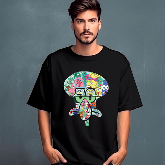 Polera urbana calamardo #009