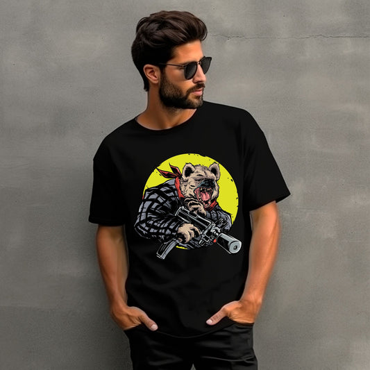 Polera semitono urbana perro #0014