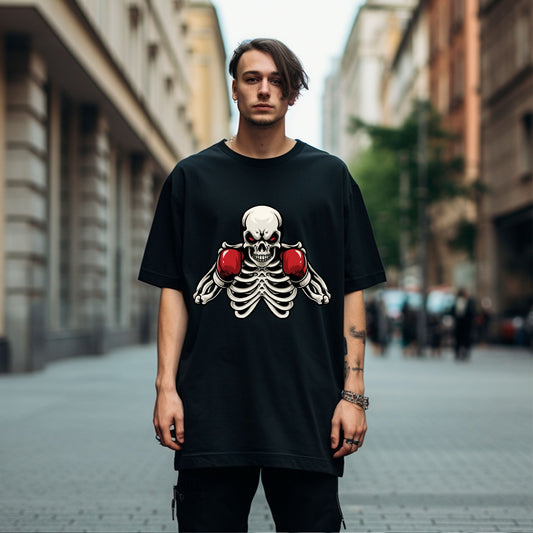 Polera semitono calavera #0013