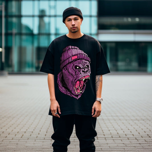 Polera semitono gorila #0016