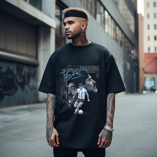 Polera semitono Maradona #0030
