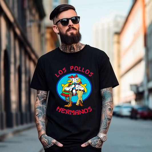 Polera semitono los pollos #0036