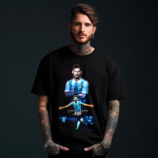 Polera semitono Messi #0038