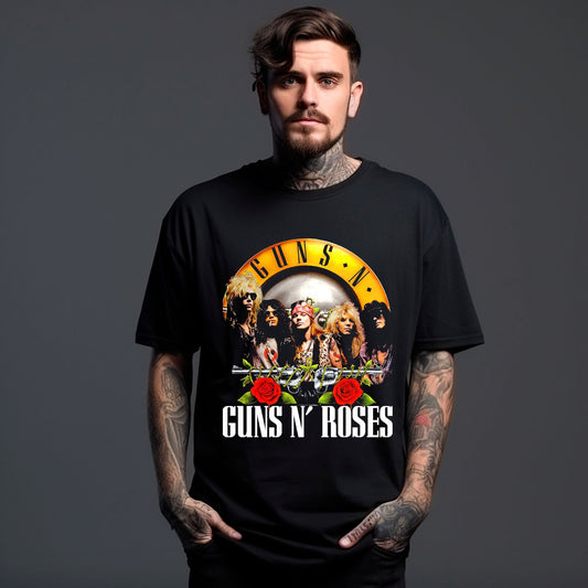 Polera semitono GUNS #0039