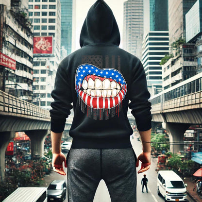 Hoodie  Labios EEUU