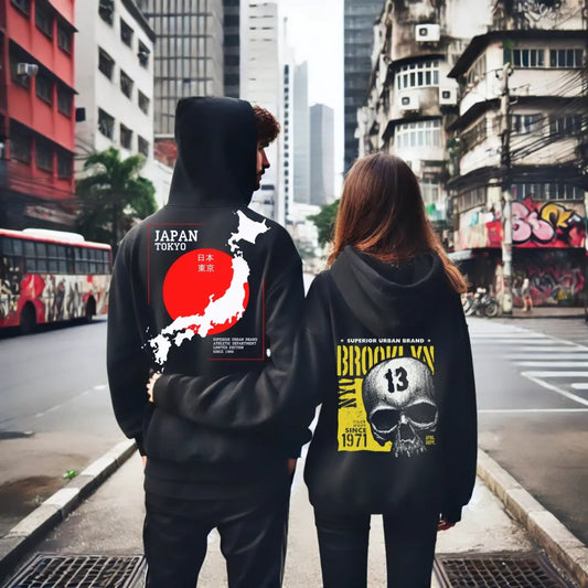 Hoodie PAREJAS JAPON BROKYN
