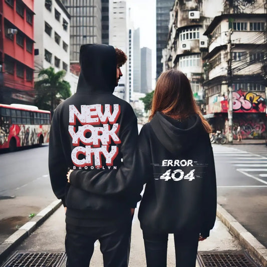 Hoodie PAREJAS NEW YORK ERROR 404