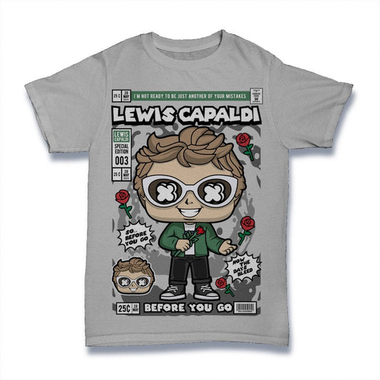 Polera LEWIS CAPALDI pop culture #0010