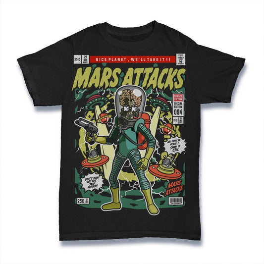 Polera mars attacks pop culture #0011