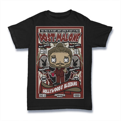 Polera post malone pop culture #0012
