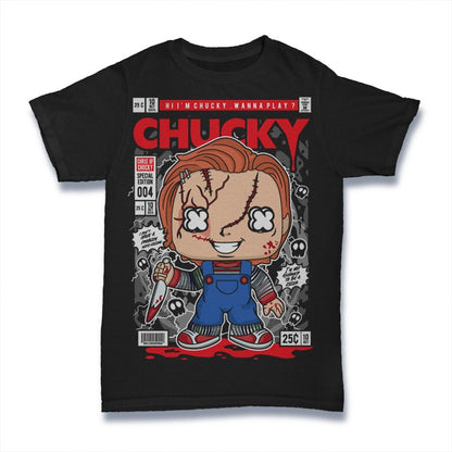 Polera chucky pop culture #006