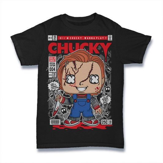 Polera chucky pop culture #006