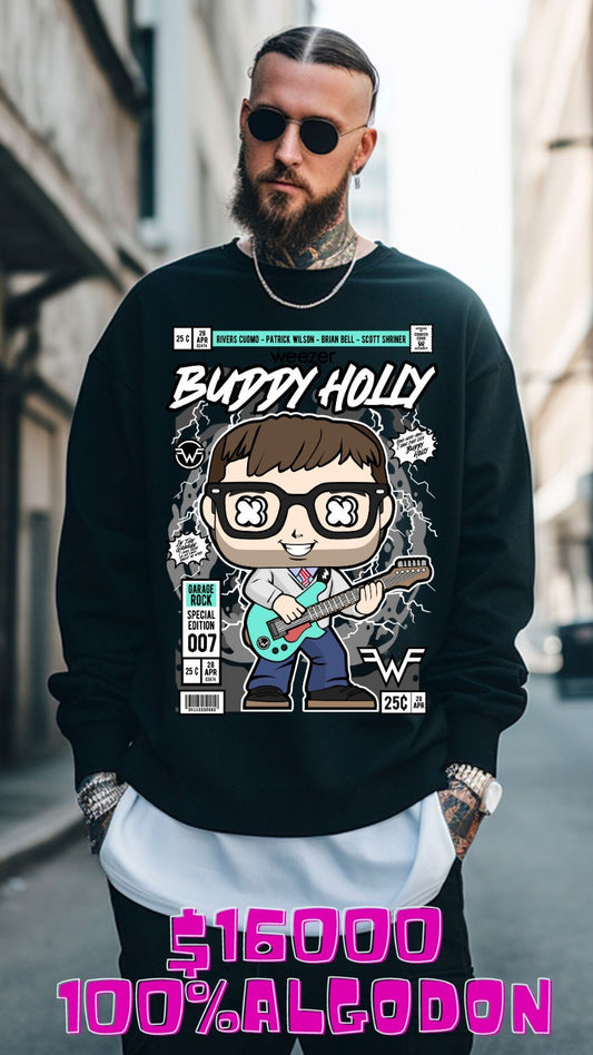 Poleron polo BUDDY HOLLY #0037