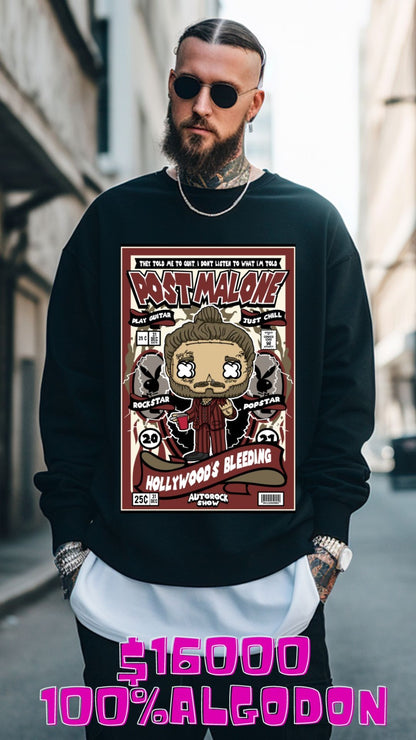 Poleron polo POST MALONE #0023