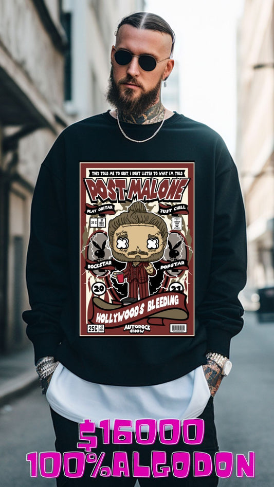 Poleron polo POST MALONE #0023