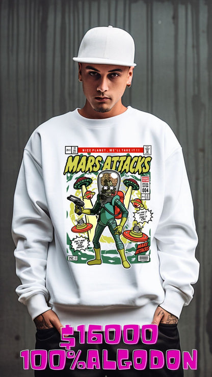 Poleron polo MARS ATTACKS #0019