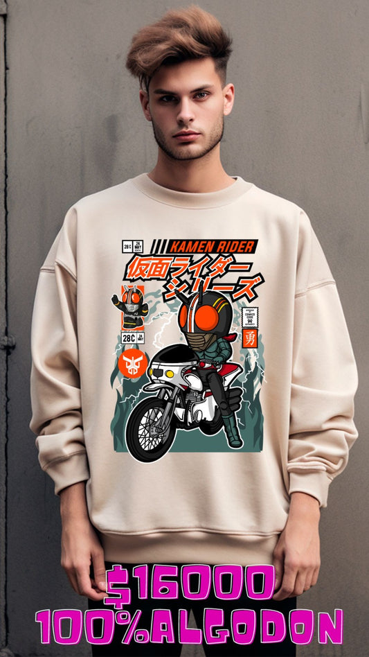 Poleron polo kamen rider #0010