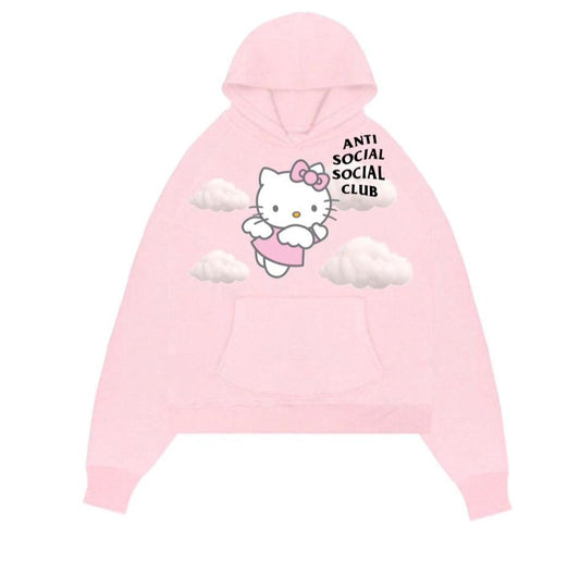 Hoodie Kitty Antisocial Club