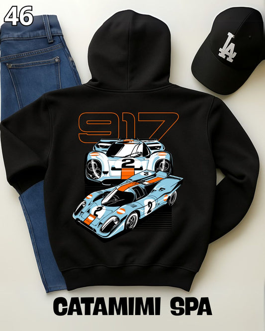🏁 Hoodie Urban "Auto 917 " – Edición Negra Premium 🏁