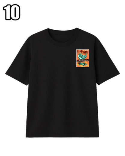 Polera Estampada DTF Doble Estampado | Catamimi