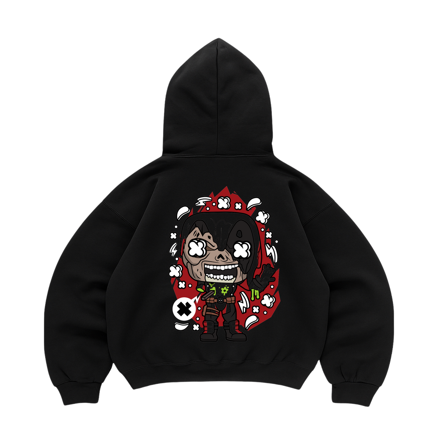 Hoodie Deadpool Zombie